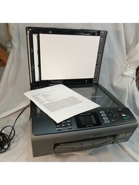 Brother MFC-J410W Wireless All-In-One Inkjet Printer Print Scan Copy Fax Tested